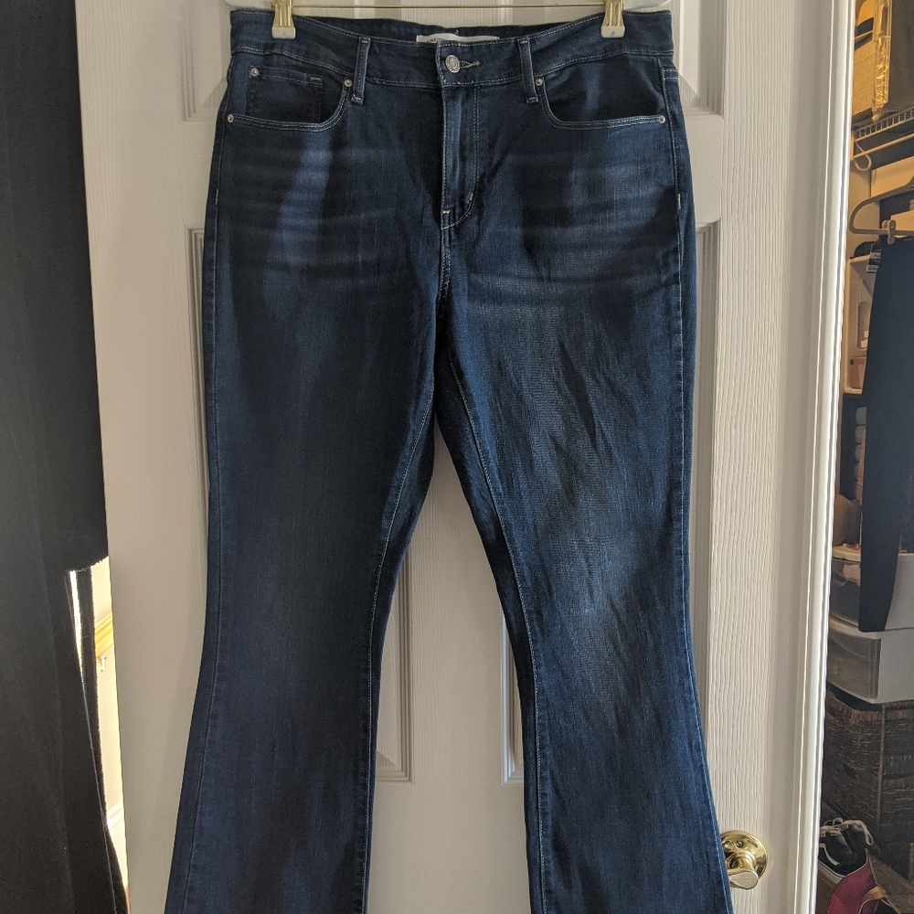 Signature by Levi Strauss Mid-Rise Bootcut Jeans, EUC, Size 14M (32"x32")